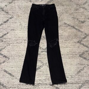 Hollister High-Rise ’90s Vintage Straight Black Size 00R